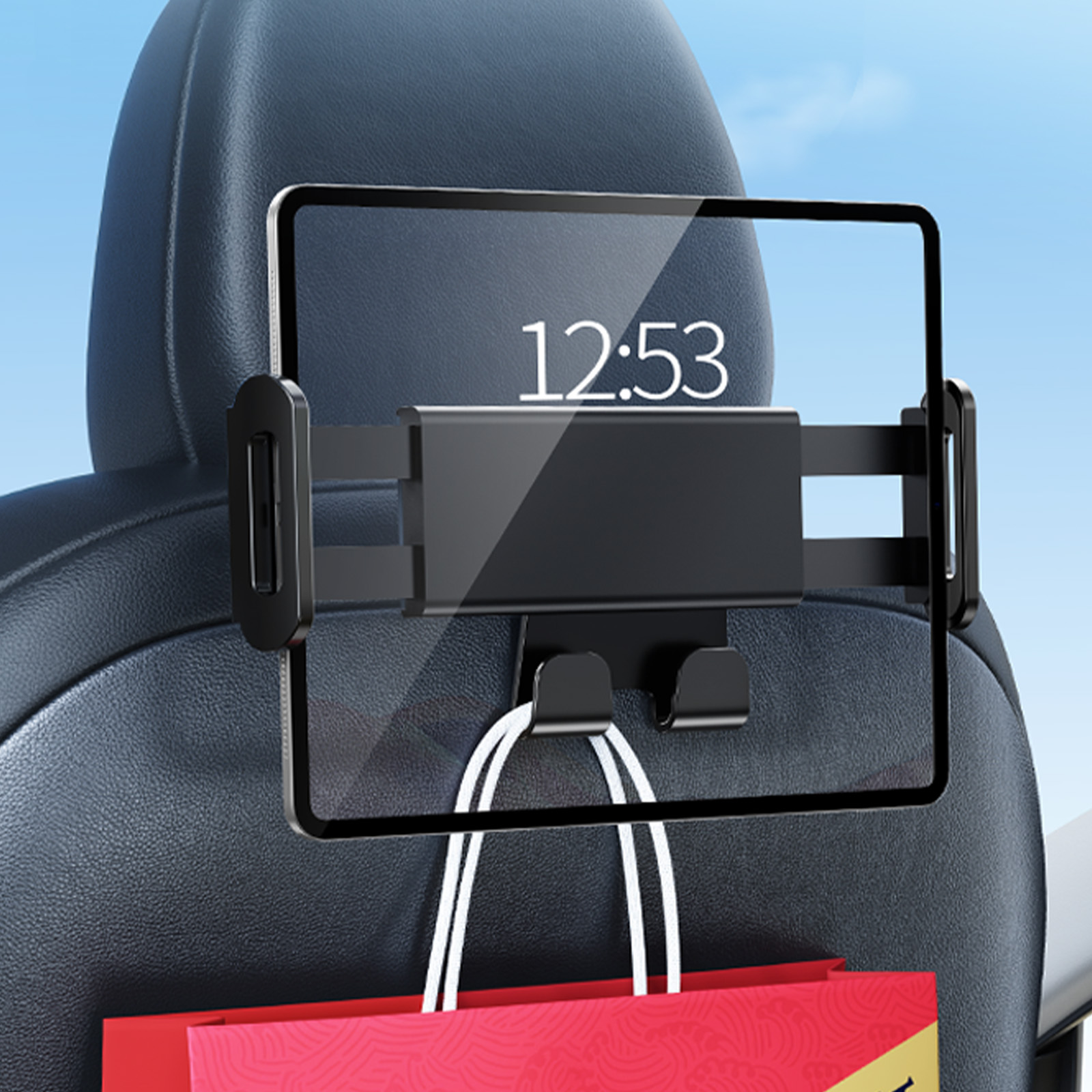 Tesla Tablet Accessories - Hipacool Car Rear Seat Mount for