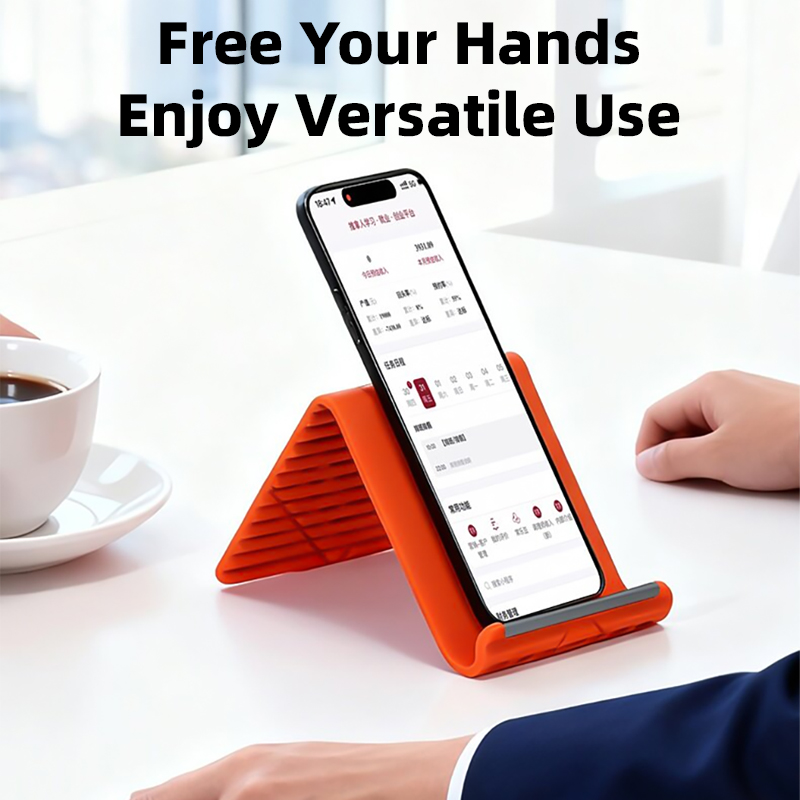 Tablet Holder Accessories - Flexible Silicone Foldable Phone Holder for