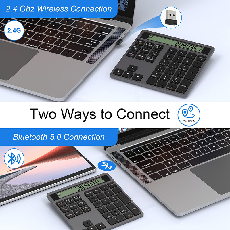 Tablet Accessories Uk - JOMAA USB Wireless Custom Numeric Keypad