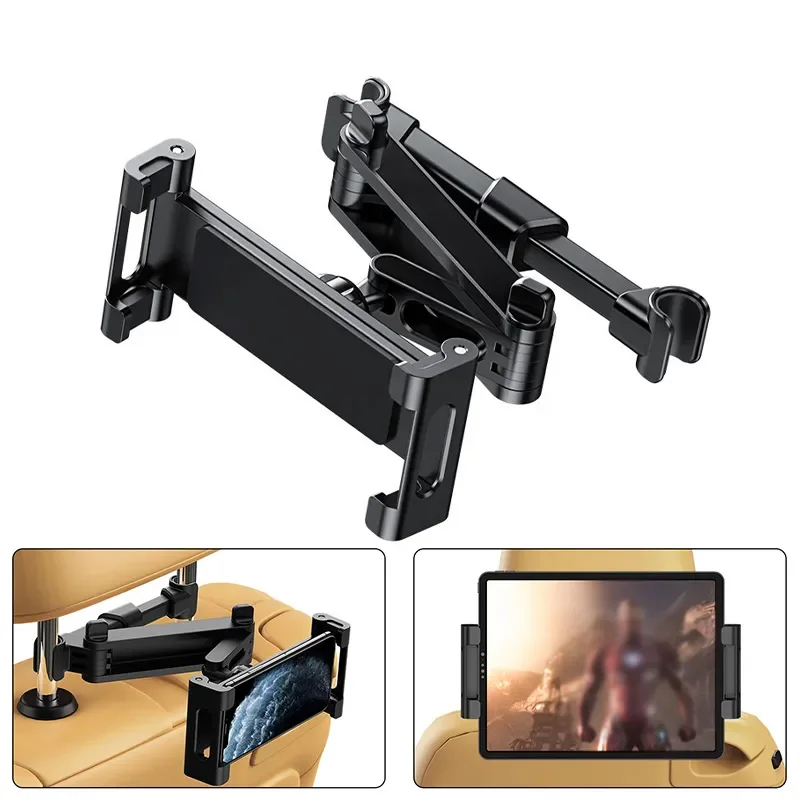 Tablet Accessories Must Have - 360 Degree Rotating Adjustable Car Headrest