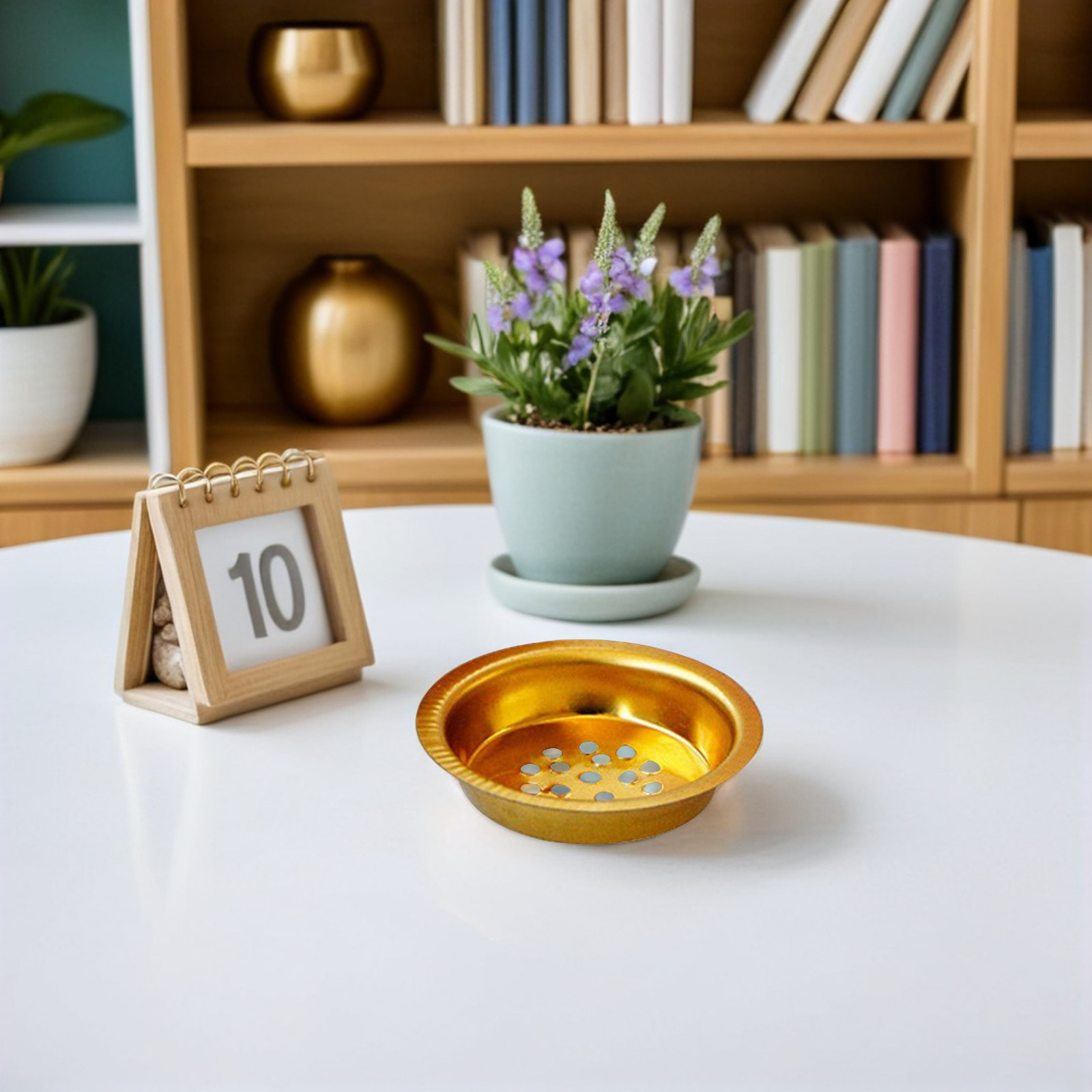 Tablet Holder Accessories - 12pcs Incense Cup Accessories Iron Round
