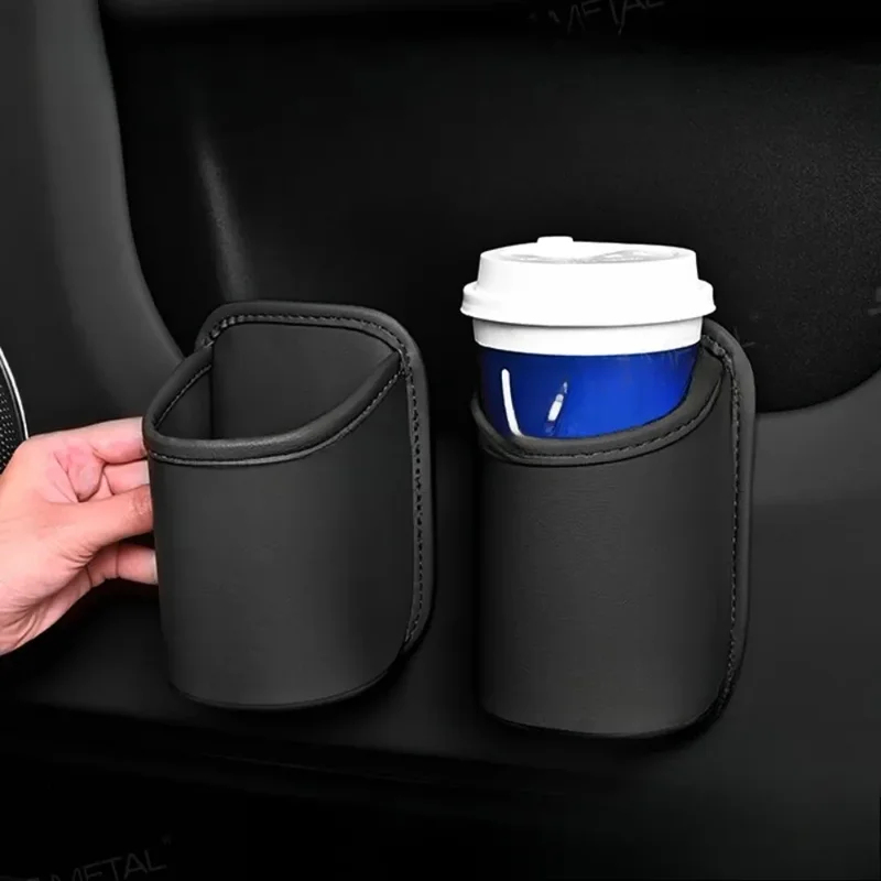 Tablet Car Accessories - Car door cup holder Leather Automotive