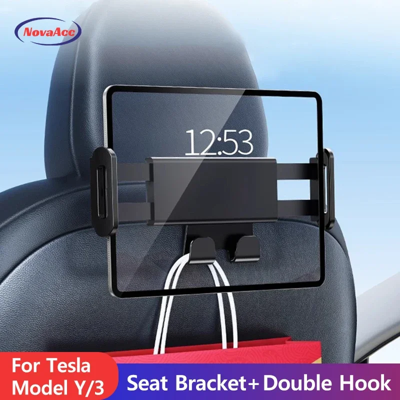 Tablet Car Accessories - Car Headrest Mount Holder for Tesla