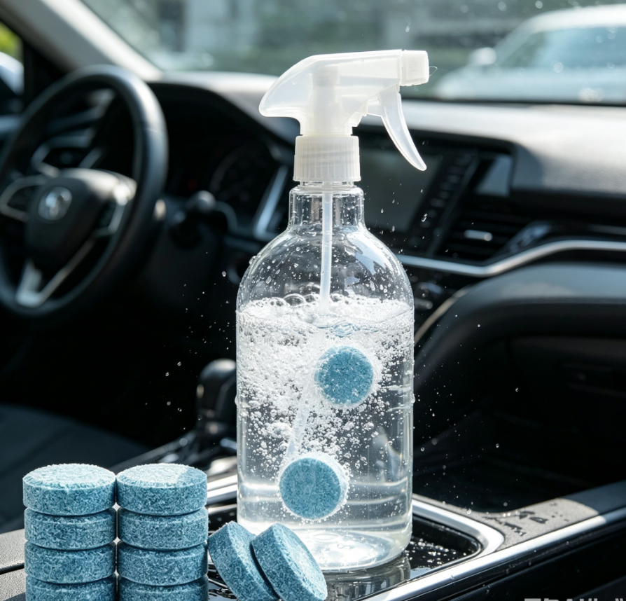 Tablet Car Accessories - 2-100PCS Solid Car Windshield Cleaner Effervescent