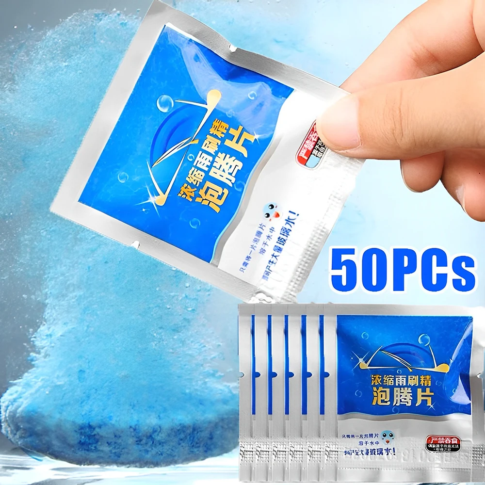 Tablet Car Accessories - 10/50PCs Car Effervescent Tablets Solid Windshield