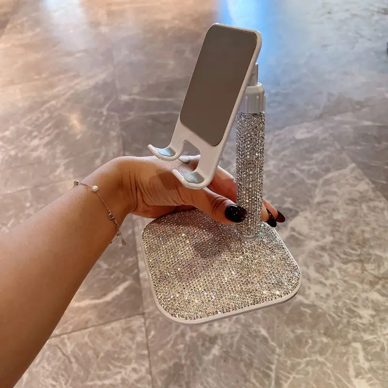 Bling Diamond Desktop Phone Ho - Tablet Ipad Accessories 评论和价格