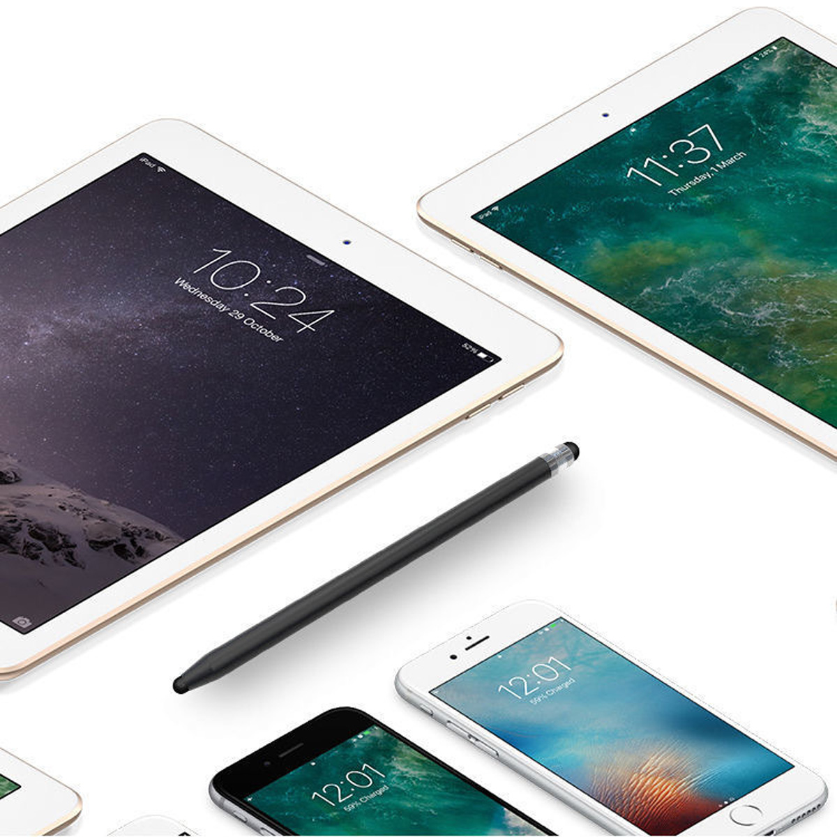 Stylus Pen for Touchscreens, S - Tablet Drawing Accessories 评论和价格
