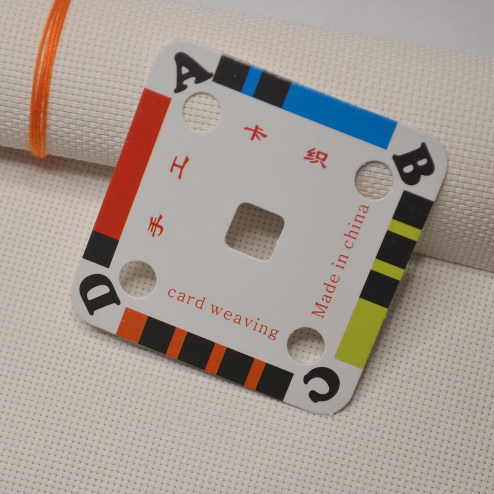 Weaving Card Paper Loom Cards  - Tablet Weaving Accessories 评论和价格