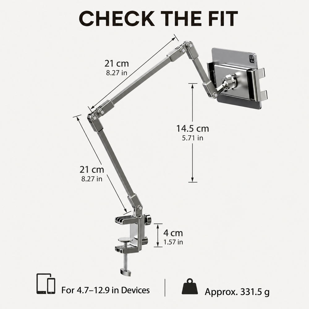 Adjustable Bed Phone Holder St - Tablet Stand Accessories 评论和价格