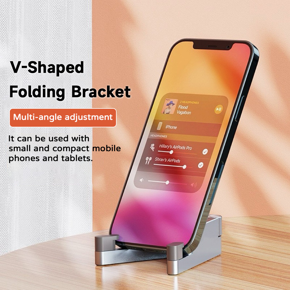 V-Shaped Folding Bracket Multi - Tablet Stand Accessories 评论和价格