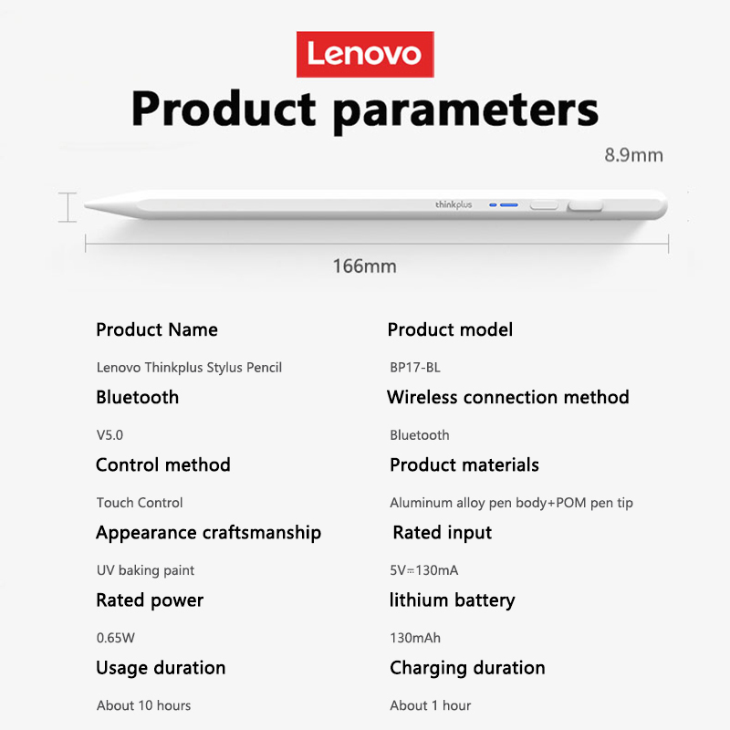 Lenovo Universal Stylus Pen fo - Tablet Drawing Accessories 评论和价格