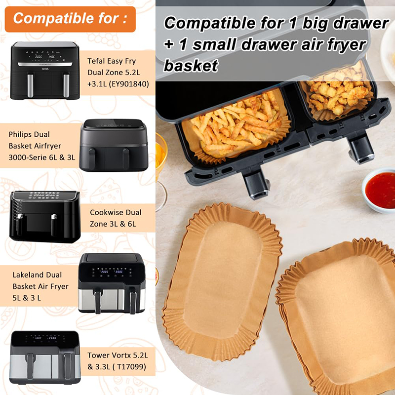 Rectangle Air Fryer Paper Line - Hotwav Tablet Accessories 评论和价格