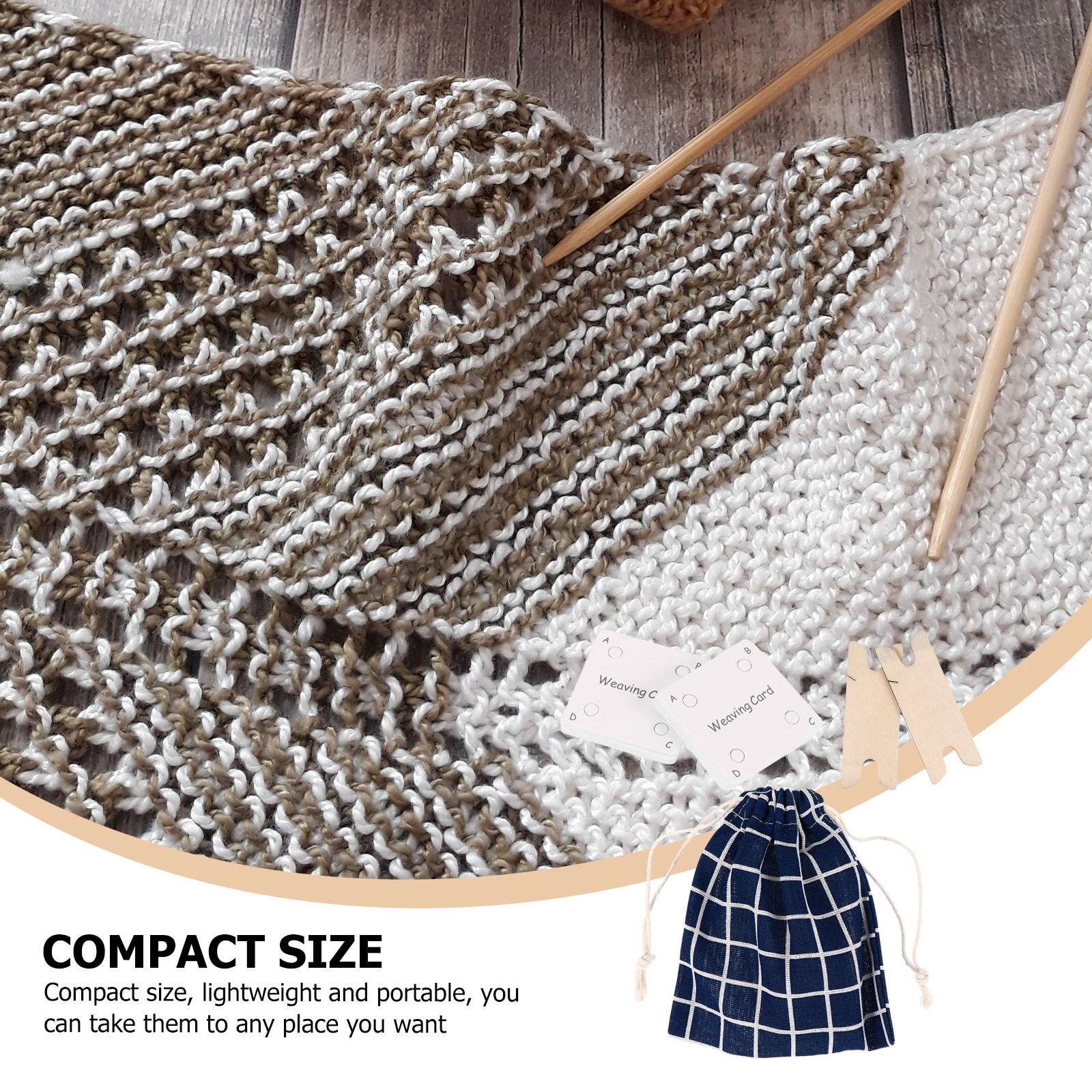 1Set Weaving Cards Paper Weavi - Tablet Weaving Accessories 评论和价格