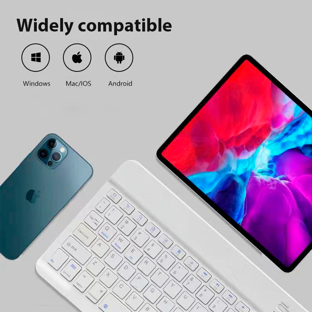 Bluetooth Wireless Keyboard Un - Tablet Ipad Accessories 评论和价格
