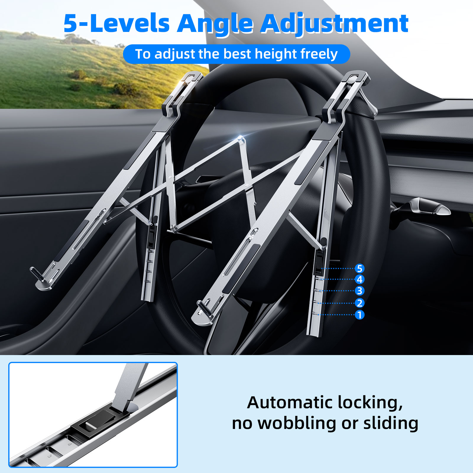 Eary Car Laptop Mount Steering - Tesla Tablet Accessories 评论和价格