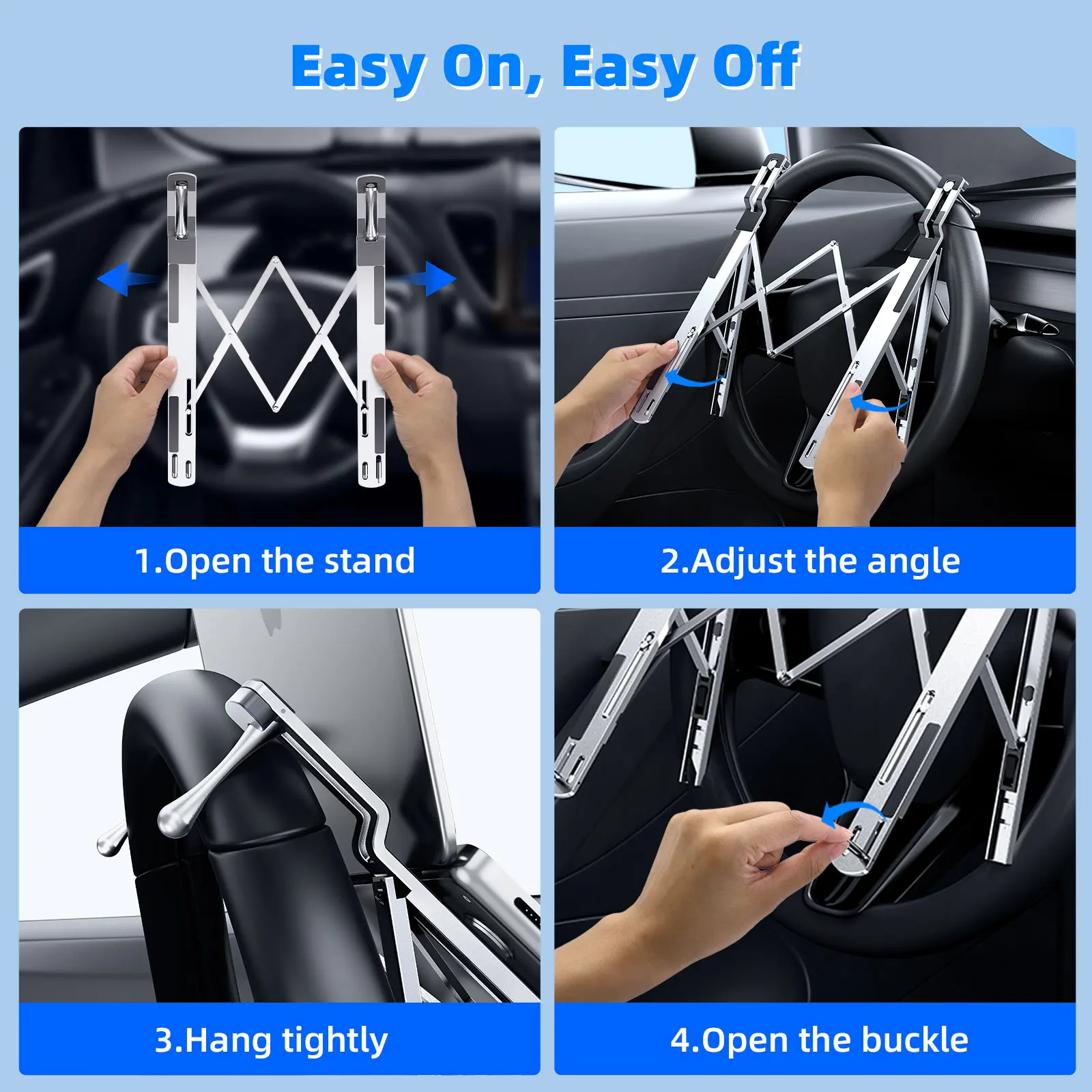 Eary Car Laptop Mount Steering - Tesla Tablet Accessories 评论和价格