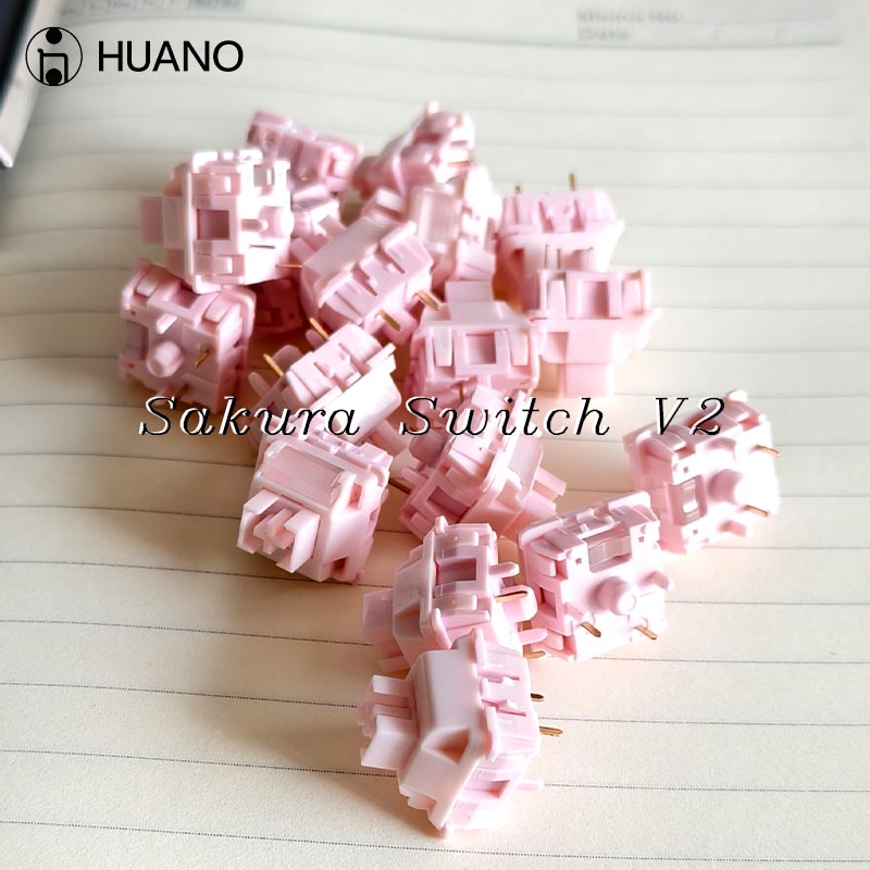 HUANO Sakura V2 Switch 5-Pins  - Tablet Accessories Uk 评论和价格