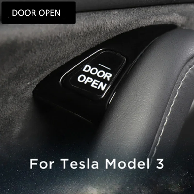 Luminous Car Open Door Button  - Tesla Tablet Accessories 评论和价格