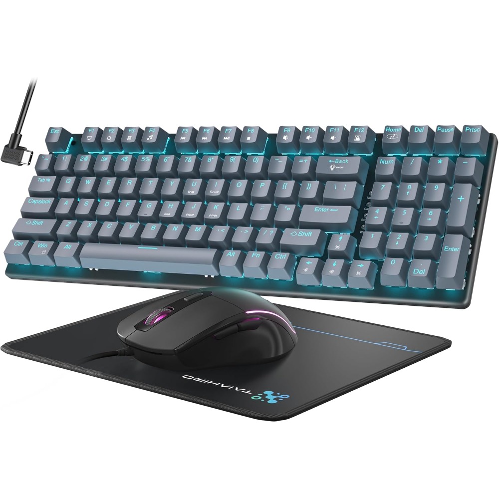 98-Key Floating Keycap Gaming  - Tablet Accessories Uk 评论和价格