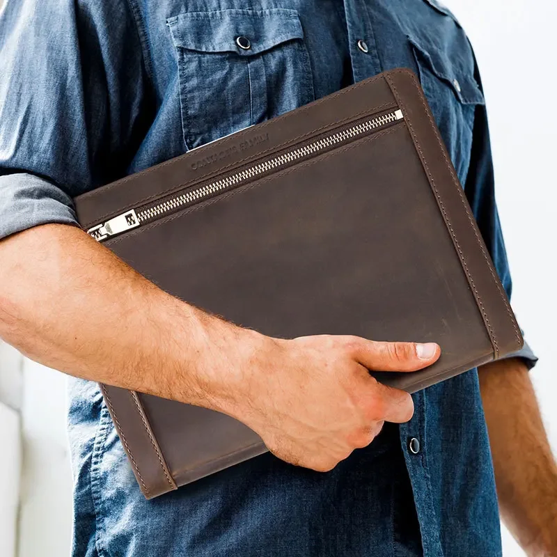Leather Tablet Storage Bag for - Tablet Tech Accessories 评论和价格