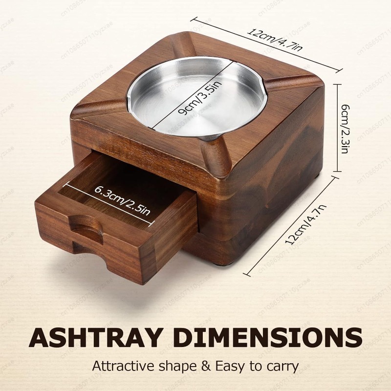 Wooden Cigar Ashtray with Phon - Tablet Tech Accessories 评论和价格