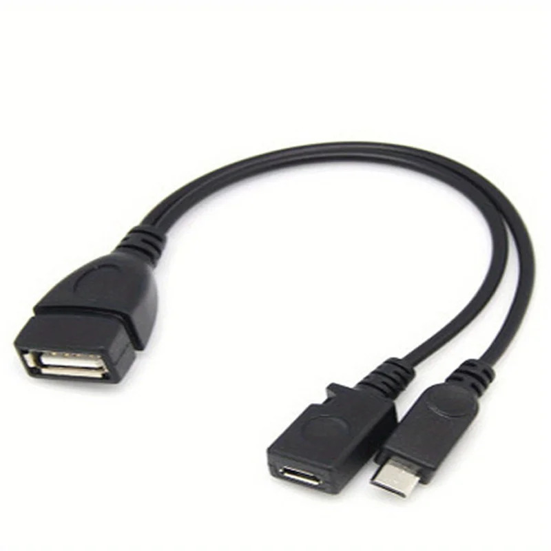 2-in-1 OTG USB to Micro USB Sp - Tablet Tech Accessories 评论和价格