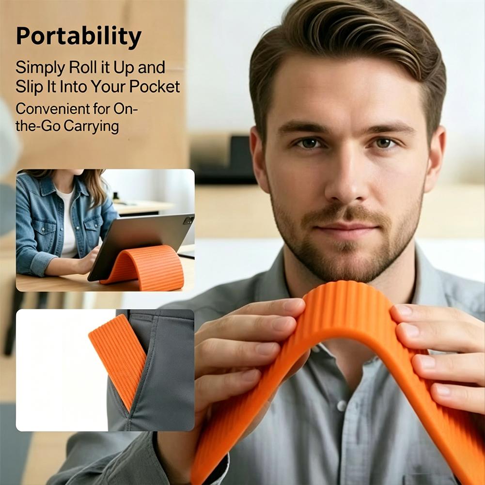 Portable Silicone Mobile Phone - Tablet Stand Accessories 评论和价格