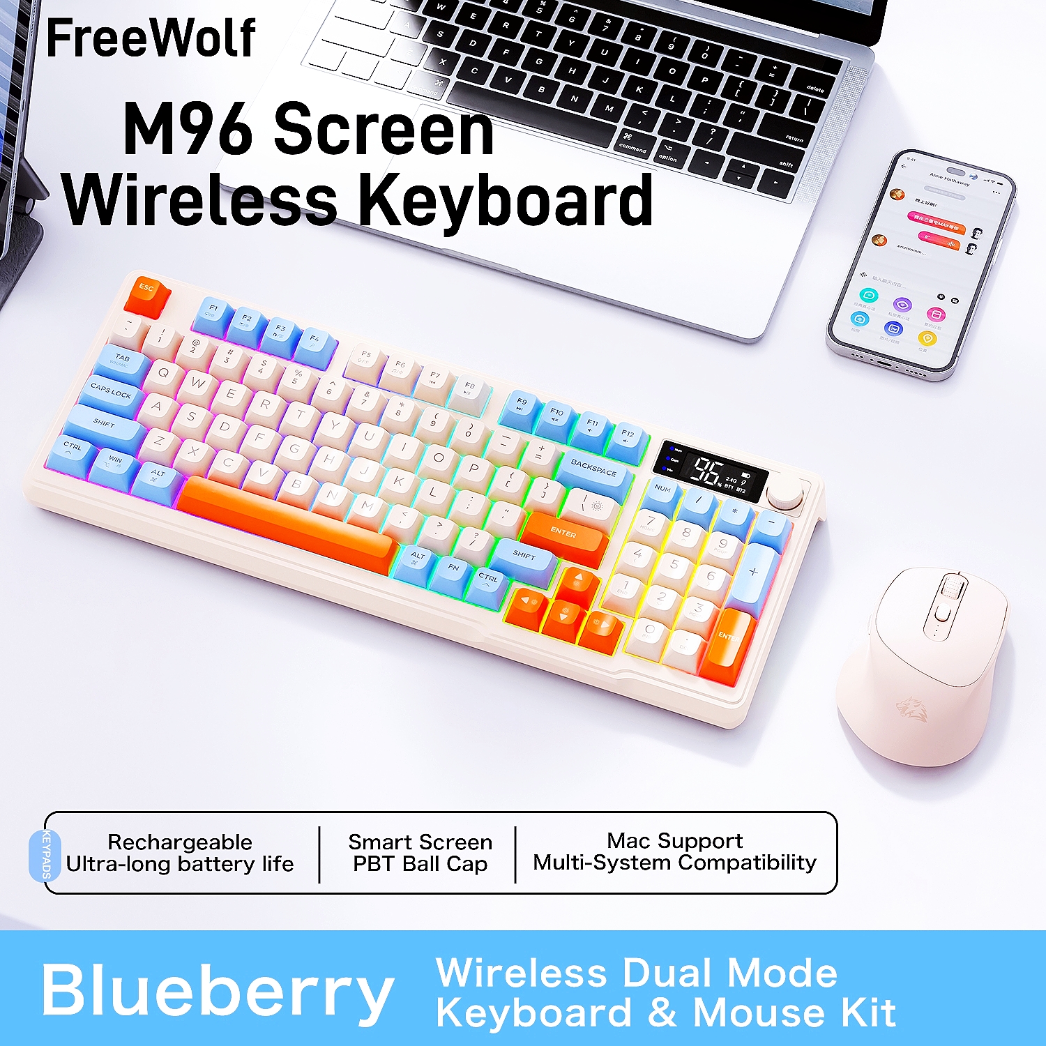 Custom Wireless Gaming Combo M - Tablet Accessories Uk 评论和价格