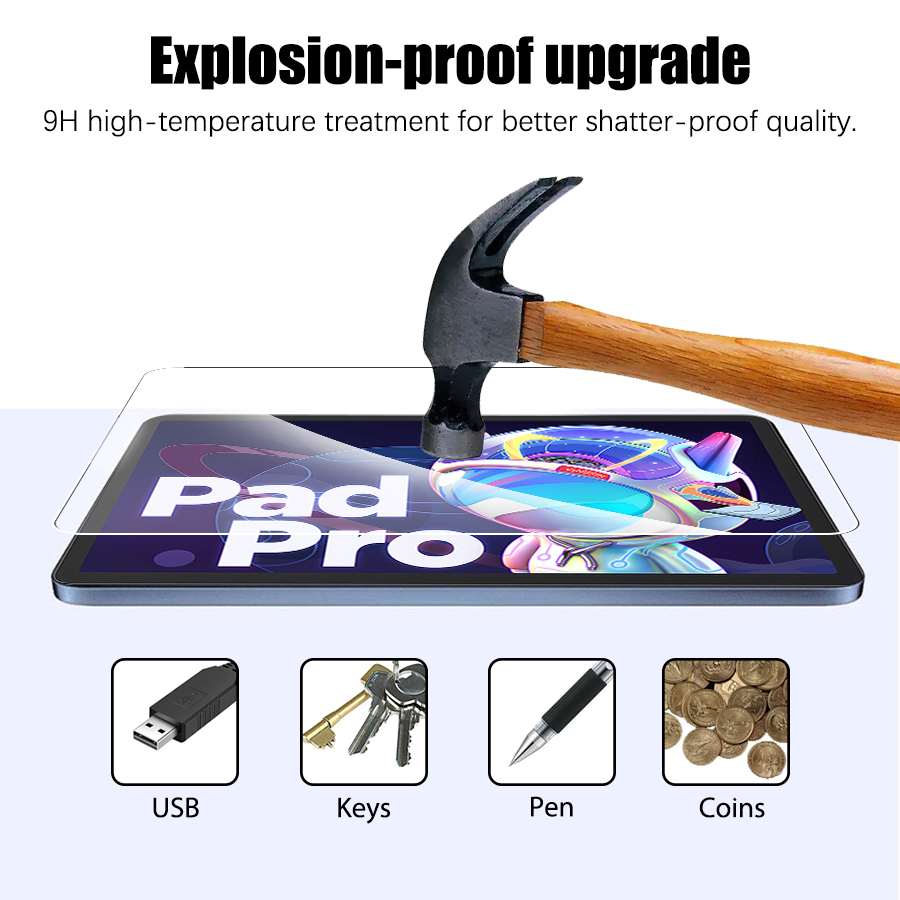 2PCS Tempered Glass Screen Pro - Lenovo Tablet Keyboard Accessories 评论和价格