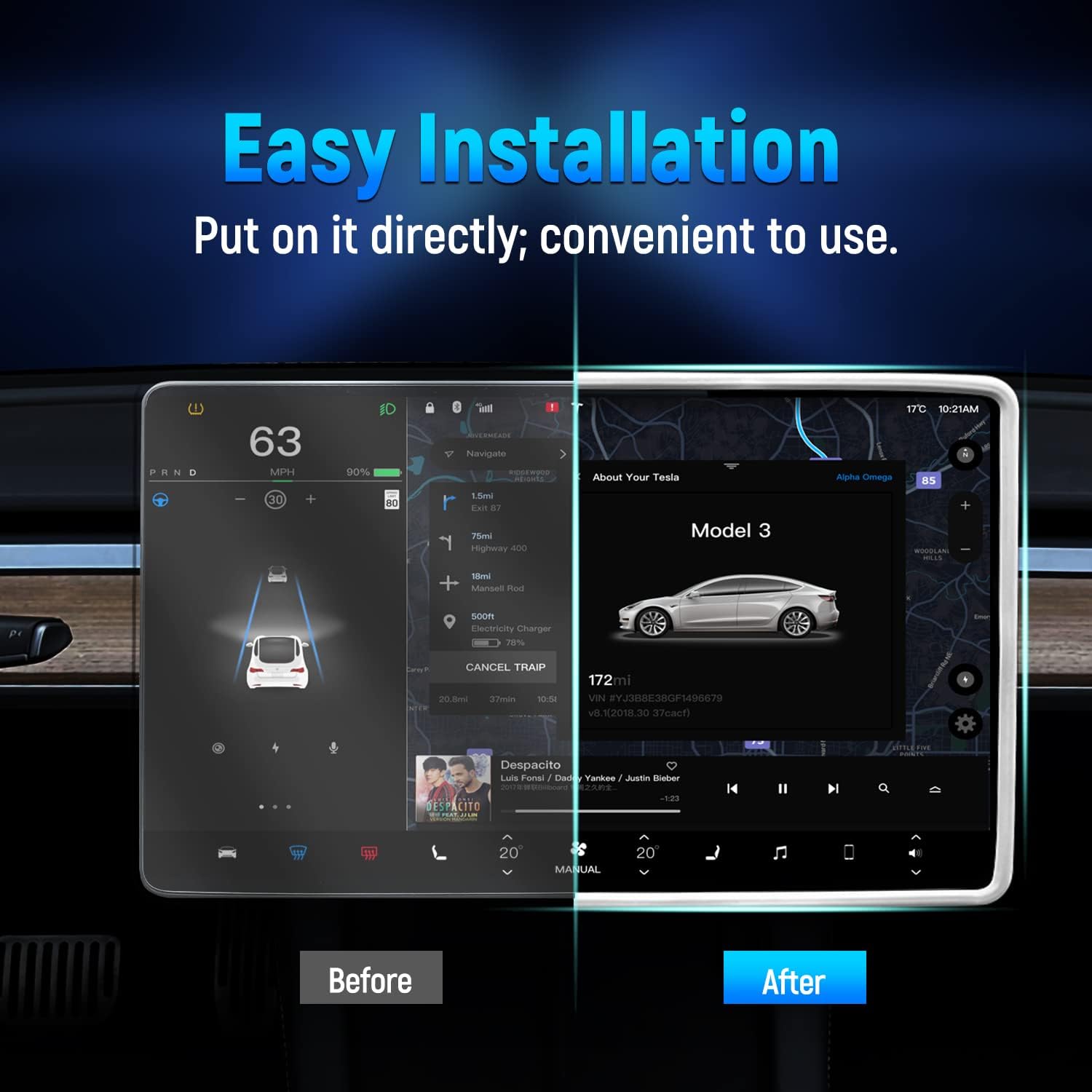 For Tesla Model 3 Y Highland S - Tesla Tablet Accessories 评论和价格