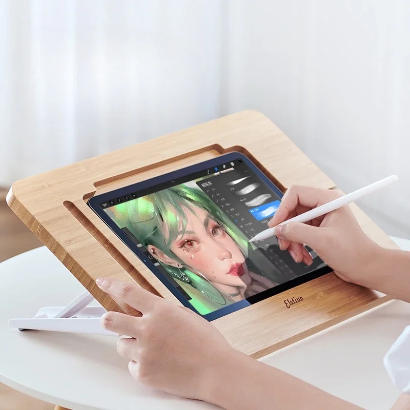 Painting Bracket Wooden Deskto - Tablet Drawing Accessories 评论和价格