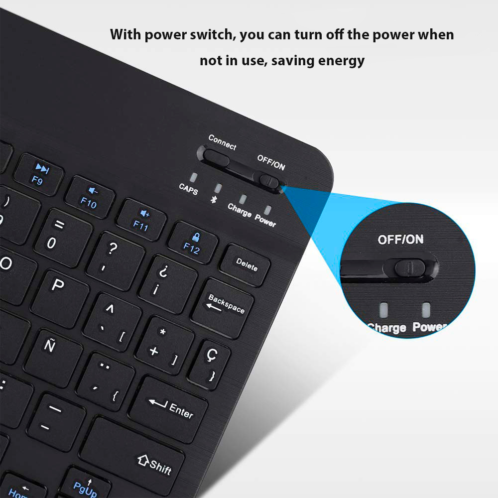 Bluetooth Wireless Keyboard Fo - Tablet Ipad Accessories 评论和价格