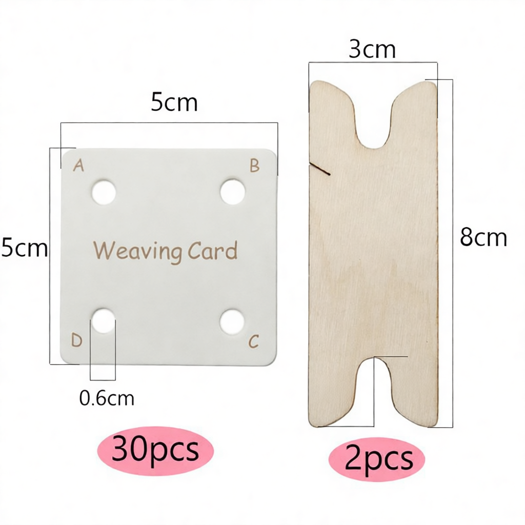 Tablet Weaving Cards Tool Kit  - Tablet Weaving Accessories 评论和价格