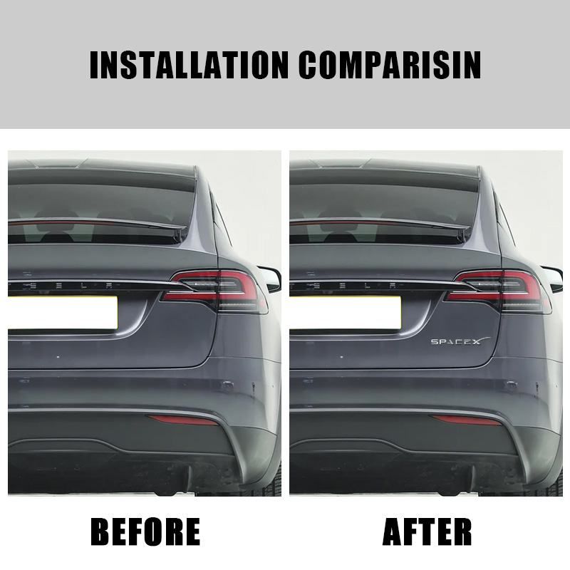 3D ABS Logo Letters Car Trunk  - Tesla Tablet Accessories 评论和价格