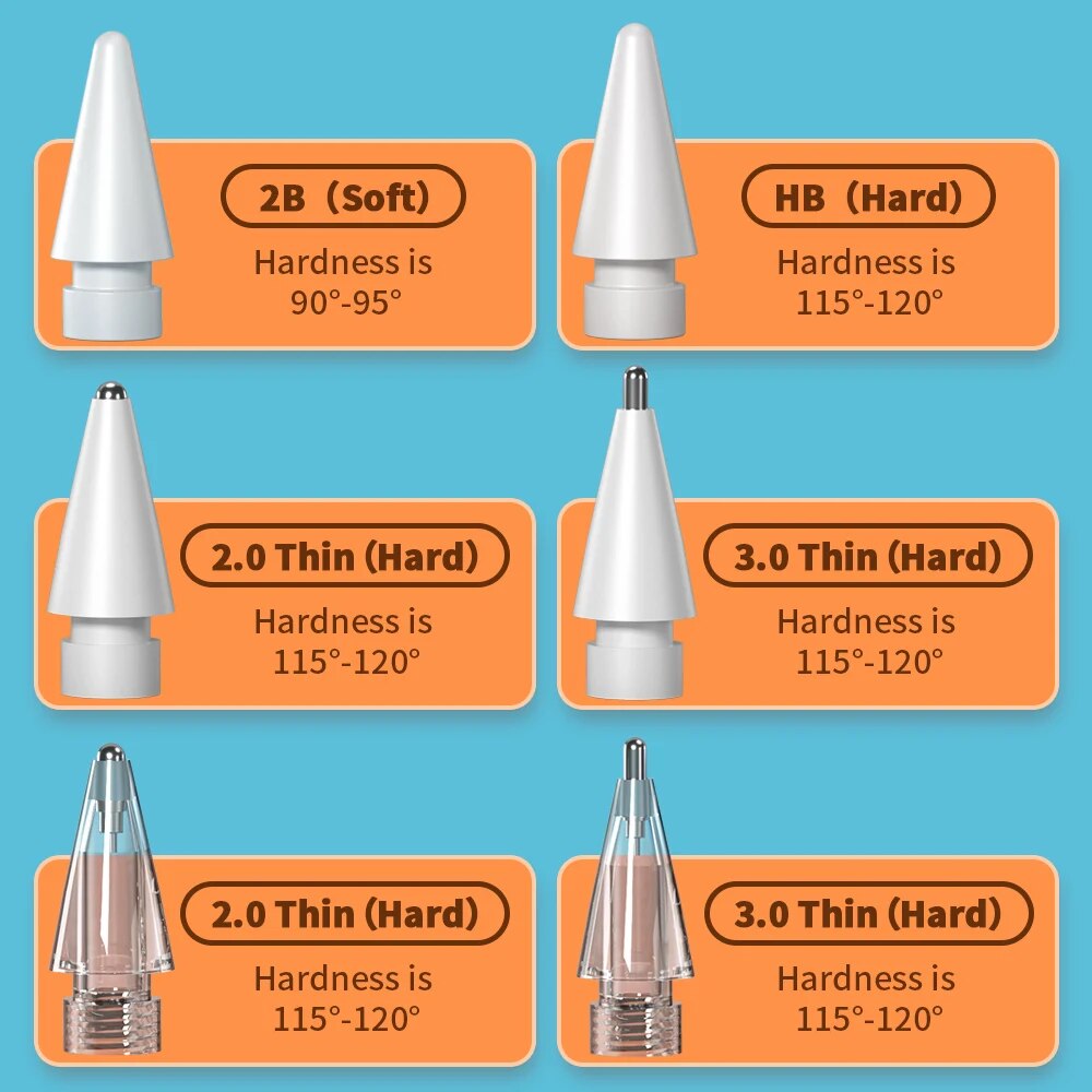 For Apple Pencil Pen Nib Penci - Tablet Drawing Accessories 评论和价格